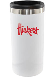 The Memory Company Nebraska Cornhuskers 12oz Slim Can Stainless Steel Coolie