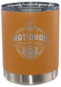 UConn Huskies 2023 Basketball National Champions Lowball Tumbler - Tan