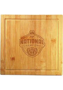 UConn Huskies 2023 Basketball National Champions Utensils and Bamboo Cutting Board
