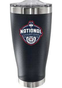 UConn Huskies 2023 Basketball National Champions 20oz Printed Tumbler - Black