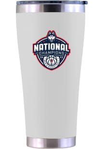 UConn Huskies 2023 Basketball National Champions 30oz Printed Tumbler - White
