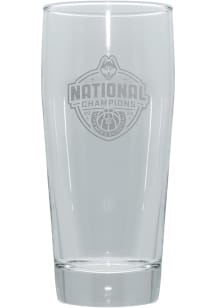 UConn Huskies 2023 Basketball National Champions Pilsner Glass - White