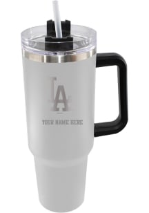 The Memory Company Los Angeles Dodgers Personalized 46oz Colossal Stainless Steel Tumbler - White