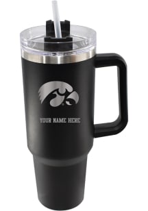 The Memory Company Iowa Hawkeyes Personalized 46oz Colossal Stainless Steel Tumbler - Black