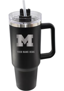 The Memory Company Michigan Wolverines Personalized 46oz Colossal Stainless Steel Tumbler - Black