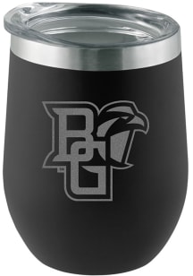 Bowling Green Falcons Etched 12oz Stainless Steel Stemless - Black
