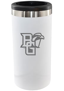 The Memory Company Bowling Green Falcons Etched 12oz Slim Can Stainless Steel Coolie