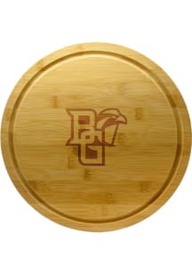 Bowling Green Falcons Bamboo Lazy Susan Cutting Board