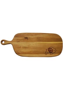 Colorado Buffaloes Acacia Paddle Cutting Board