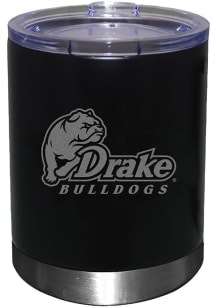 The Memory Company Drake Bulldogs Etched 12oz Lowball Stainless Steel Tumbler - Black