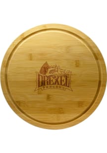 Drexel Dragons Bamboo Lazy Susan Cutting Board