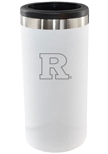 The Memory Company Rutgers Scarlet Knights Etched 12oz Slim Can Stainless Steel Coolie