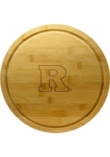 Rutgers Scarlet Knights Bamboo Lazy Susan Cutting Board