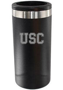 The Memory Company USC Trojans Etched 12oz Slim Can Stainless Steel Coolie