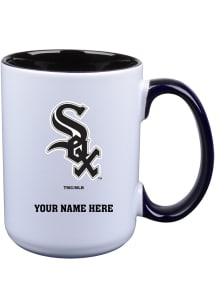 Chicago White Sox Personalized Ceramic Mug - White