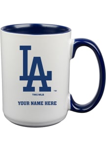 Los Angeles Dodgers Personalized Ceramic Mug - White