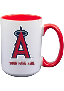 Los Angeles Angels Personalized Ceramic Mug - White
