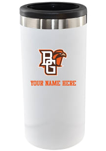 The Memory Company Bowling Green Falcons Personalized 12oz Slim Can Stainless Steel Coolie