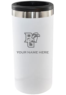 The Memory Company Bowling Green Falcons Personalized Etched 12oz Slim Can Stainless Steel Coolie