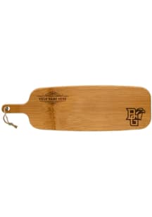 Bowling Green Falcons Personalized Bamboo Paddle Cutting Board