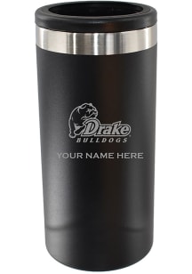 The Memory Company Drake Bulldogs Personalized Etched 12oz Slim Can Stainless Steel Coolie