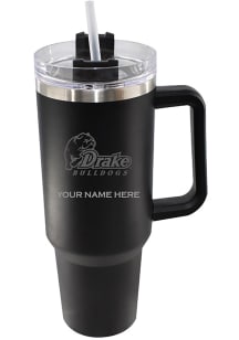 The Memory Company Drake Bulldogs Personalized 46oz Colossal Stainless Steel Tumbler - Black