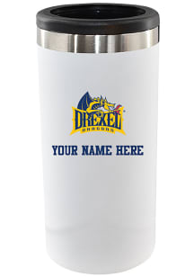 The Memory Company Drexel Dragons Personalized 12oz Slim Can Stainless Steel Coolie