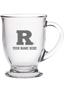 Rutgers Scarlet Knights Personalized Etched16oz Stein - White