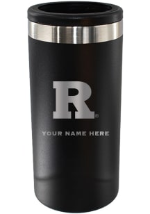 The Memory Company Rutgers Scarlet Knights Personalized Etched 12oz Slim Can Stainless Steel Cooli..