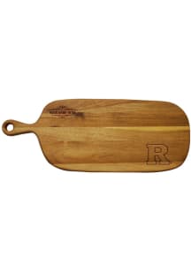 Rutgers Scarlet Knights Personalized Acacia Paddle Cutting Board