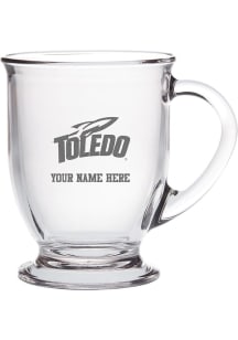 Toledo Rockets Personalized Etched16oz Stein - White