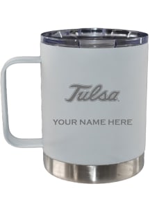 The Memory Company Tulsa Golden Hurricane Personalized Etched 12oz Lowball Stainless Steel Tumbler..