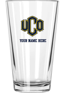Central Oklahoma Bronchos Personalized 17oz Mixing Pint Glass - White