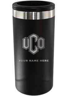 The Memory Company Central Oklahoma Bronchos Personalized Etched 12oz Slim Can Stainless Steel Coo..