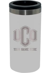 The Memory Company Central Oklahoma Bronchos Personalized Etched 12oz Slim Can Stainless Steel Coo..