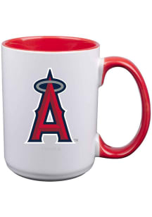 Los Angeles Angels Team Logo Ceramic Mug - White