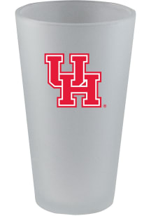 Houston Cougars 16 oz. Frosted Pint Glass - White