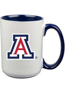 Arizona Wildcats Inner Color Ceramic Mug - White