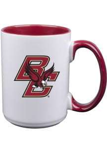 Boston College Eagles Inner Color Ceramic Mug - White