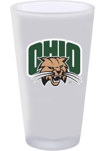 Ohio Bobcats 16 oz. Frosted Pint Glass - White