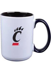 Cincinnati Bearcats Inner Color Ceramic Mug - Black