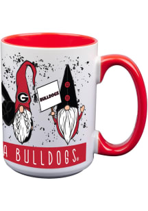 Georgia Bulldogs Gnome Ceramic Mug - Red