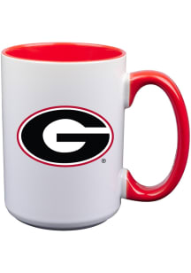 Georgia Bulldogs Sublimation Ceramic Mug - Red