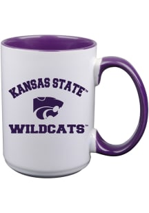 K-State Wildcats Arches Ceramic Mug - White