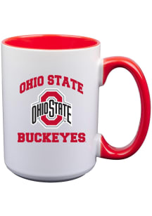 Ohio State Buckeyes Arches Ceramic Mug - White
