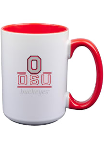 Ohio State Buckeyes Classic Crew Ceramic Mug - White