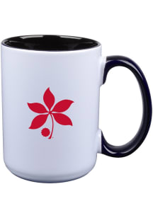 Ohio State Buckeyes Inner Color Ceramic Mug - Black