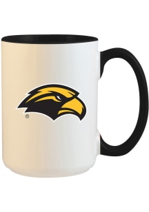 Southern Mississippi Golden Eagles Inner Color Ceramic Mug - White