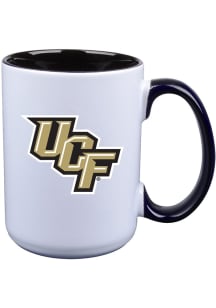 UCF Knights Inner Color Ceramic Mug - White