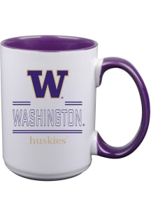 Washington Huskies Classic Crew Ceramic Mug - Purple